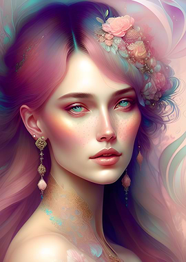 Silver Eyes Elves Queen