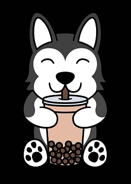 Husky Bubble Tea