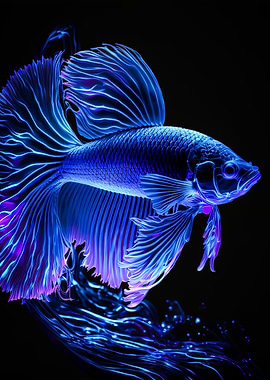 Betta Fish Cute Animal