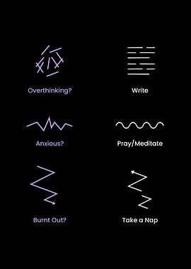 Overthinking Anxious Tired