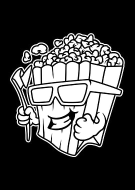 Food Character BnW 18