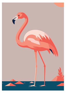 Cute Flamingo