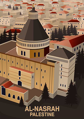 Al Nasrah Palestine Poster