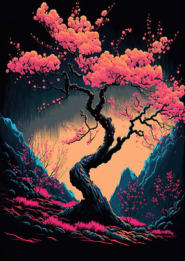 Japanese cherry blossoms