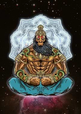 Bajrang Hanuman Monkey God