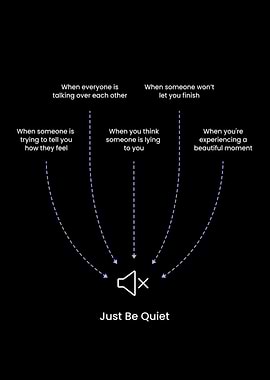 Just Be Quiet