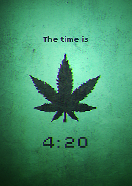 The time is 420