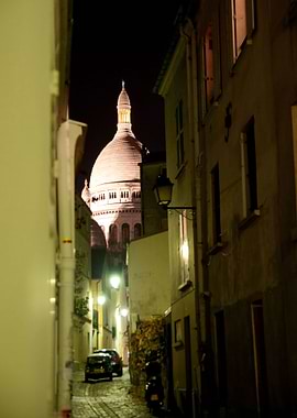 Sacre Ceour by night
