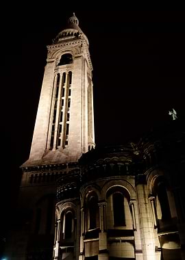 Sacre Coeur by night