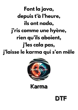 DTF Karma Je t emmene