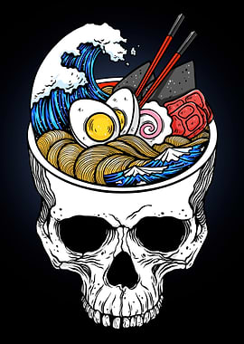 The Great Wave Ramen Japan