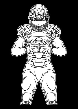 American Football BnW 04