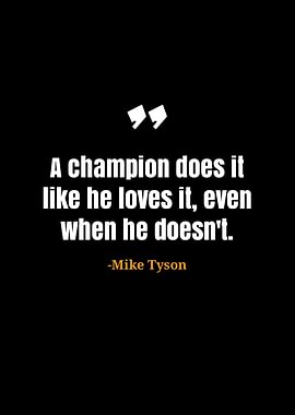 Mike Tyson quotes