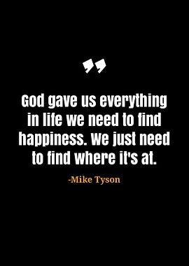 Mike Tyson quotes