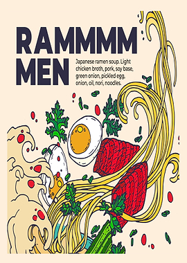 Japanese Ramen Noodles