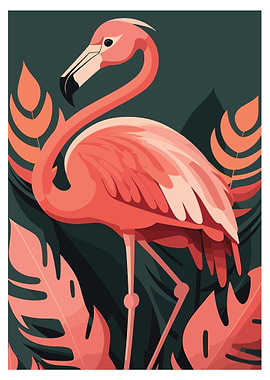 Cute Flamingo