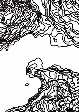 line radio abstract black