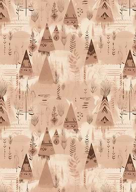 Bohemian Pattern Boho Art