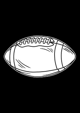 American Football BnW 06