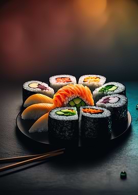sushi rolls