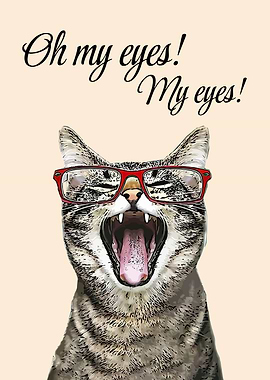 Cat Oh my eyes My eyes