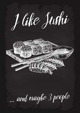 I Like Sushi and 3 people