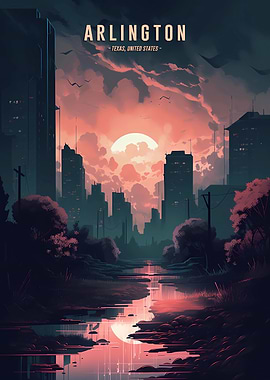 Arlington Cityscape vista