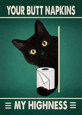 Your Butt Napkins Highness