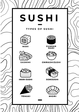 Sushi Pieces