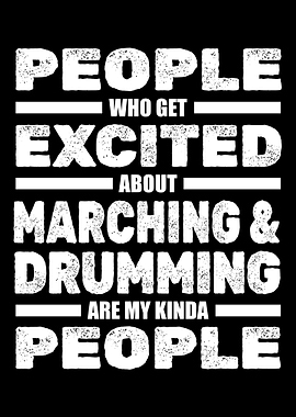 Marching Band Drummer