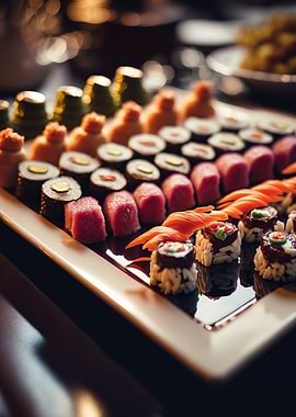 sushi rolls