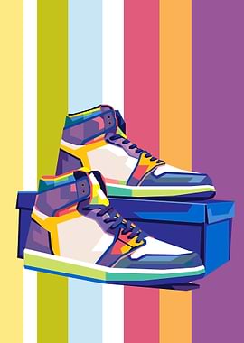 Shoes Pop Art