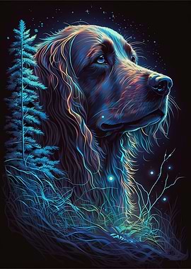 Irish Setter Dog Mythic