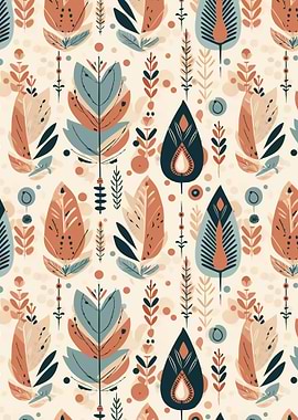 Bohemian Pattern Boho Art