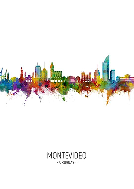 Montevideo Skyline Uruguay