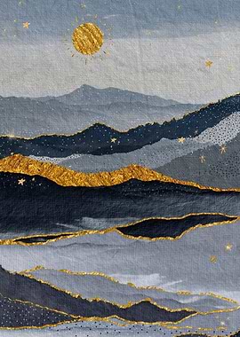 Sun In The Blue Mountain