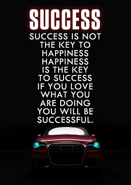 Success Is Not The Key To