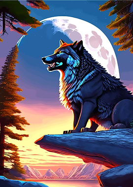 Evening Lorraine Woods