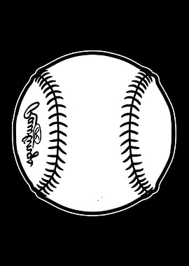 Baseball BnW 10
