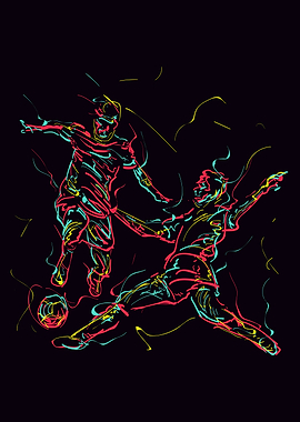 Abstract football