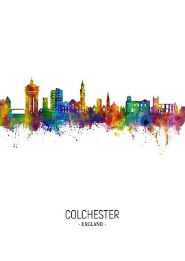 Colchester Skyline England