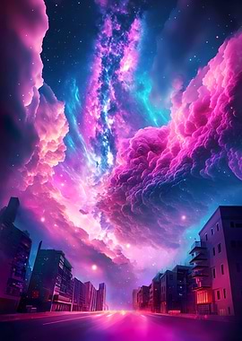 Cloud Nebula Galaxy Street