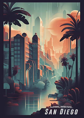 San Diego Downtown view