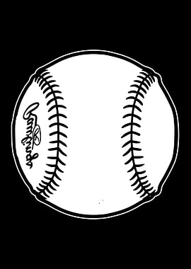 Baseball BnW 09