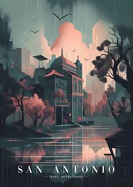 San Antonio City vista