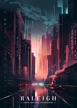 Raleigh Skyline view