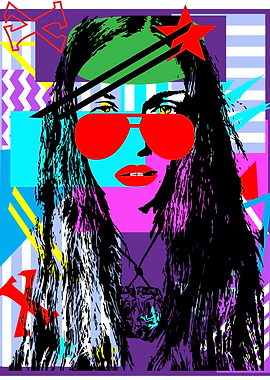 Sexy girl with sunglasses