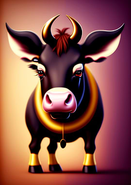 BLACK COW