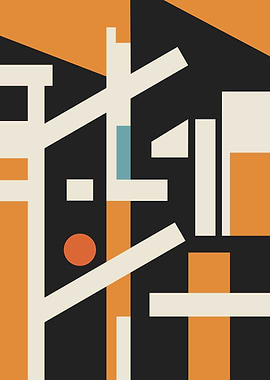 Modern Abstract Bauhaus