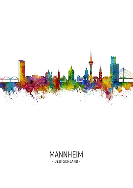Mannheim Skyline